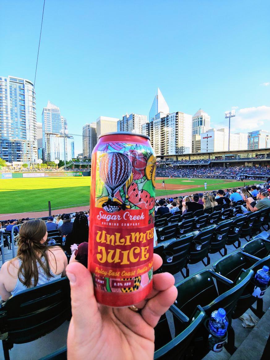 sugarcreekbrew's tweet photo. Ready for the ball game…

Cheers to Unlimited dingers tonight at the @knightsbaseball stadium. 🍻⚾️

📸 from @sirdrnksalot Russ. https://t.co/qMX1PpjjMv
