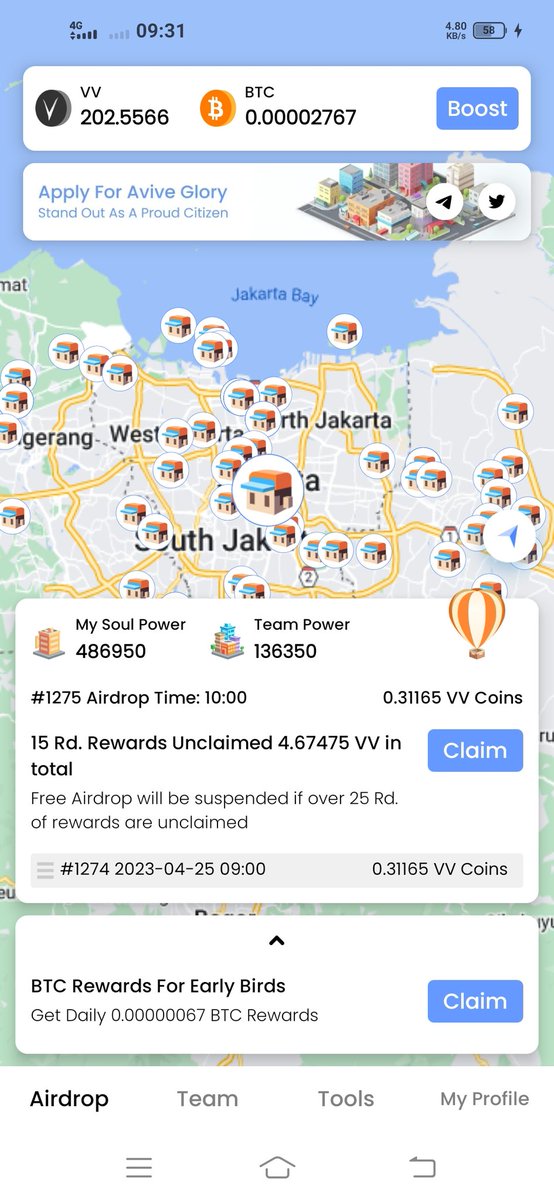 RudyMLubis's tweet photo. #AviveMiner
#AviveChain
#Avive
$VV
🔨New #Bitcoin Mining APP~
#Avive - The best mining app in 2023
Cliam free #BTC in referrals
Get $VV coin in mining
👉Click this link to register:
https://t.co/8mgxnnO4E5
📝 Note: Download the App. Then register & check your email for OTP ! https://t.co/gKW0L8IRbu