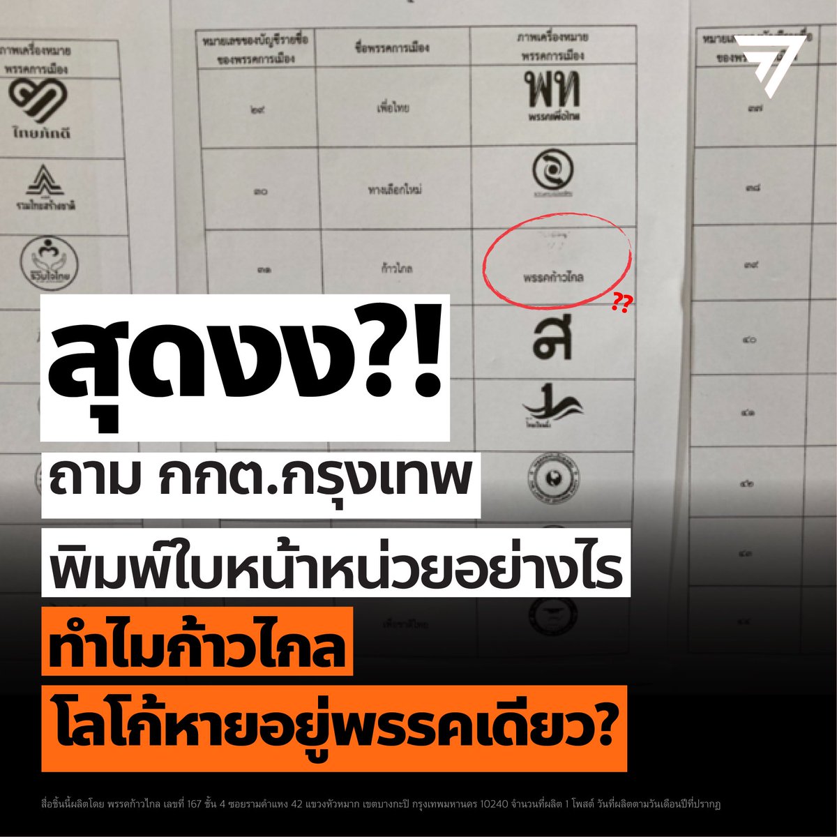 ก้าวไกลของประชาชน - Move Forward tweet media