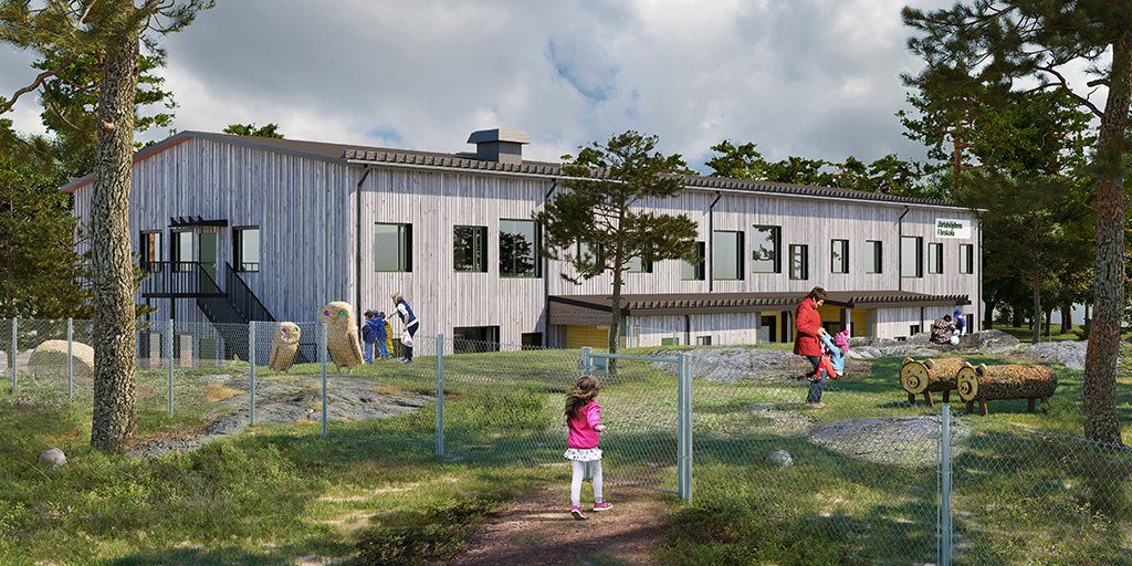 Den andra oktober öppnar nya Järlahöjdens förskola i Nacka i toppmoderna lärmiljöer med det gröna runt knuten, Reggio-Emilia-inspirerat arbetssätt och egen ateljérista som utvecklar barnens uttryckssätt. nacka.se/valfard-skola/…