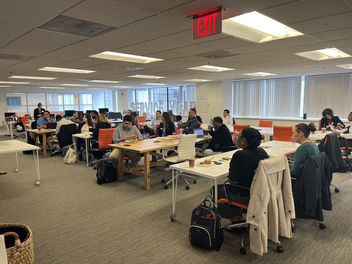 Kristen Bennett (@krisnoelbennett) on Twitter photo Thrilled to host our Impact Communities in the <a href="/ServiceYear/">Service Year</a> office in DC over the next two days! Thrilled to host our Impact Communities in the <a href="/ServiceYear/">Service Year</a> office in DC over the next two days!