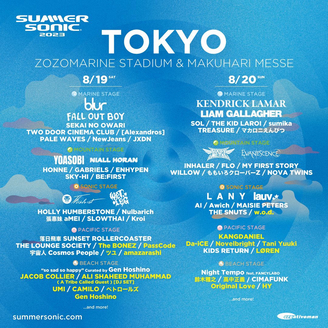HwanTonDampling's tweet photo. SOL- Summer Sonic
WINNER- Waterbomb
BLACKPINK- COACHELLA
TREASURE- Summer Sonic &amp; Waterbomb

YGAs are meant for big stages like this. They are for people who really loves music. They are not your ordinary k-idols, THEY ARE ARTISTS!! https://t.co/yr5p94KwF9