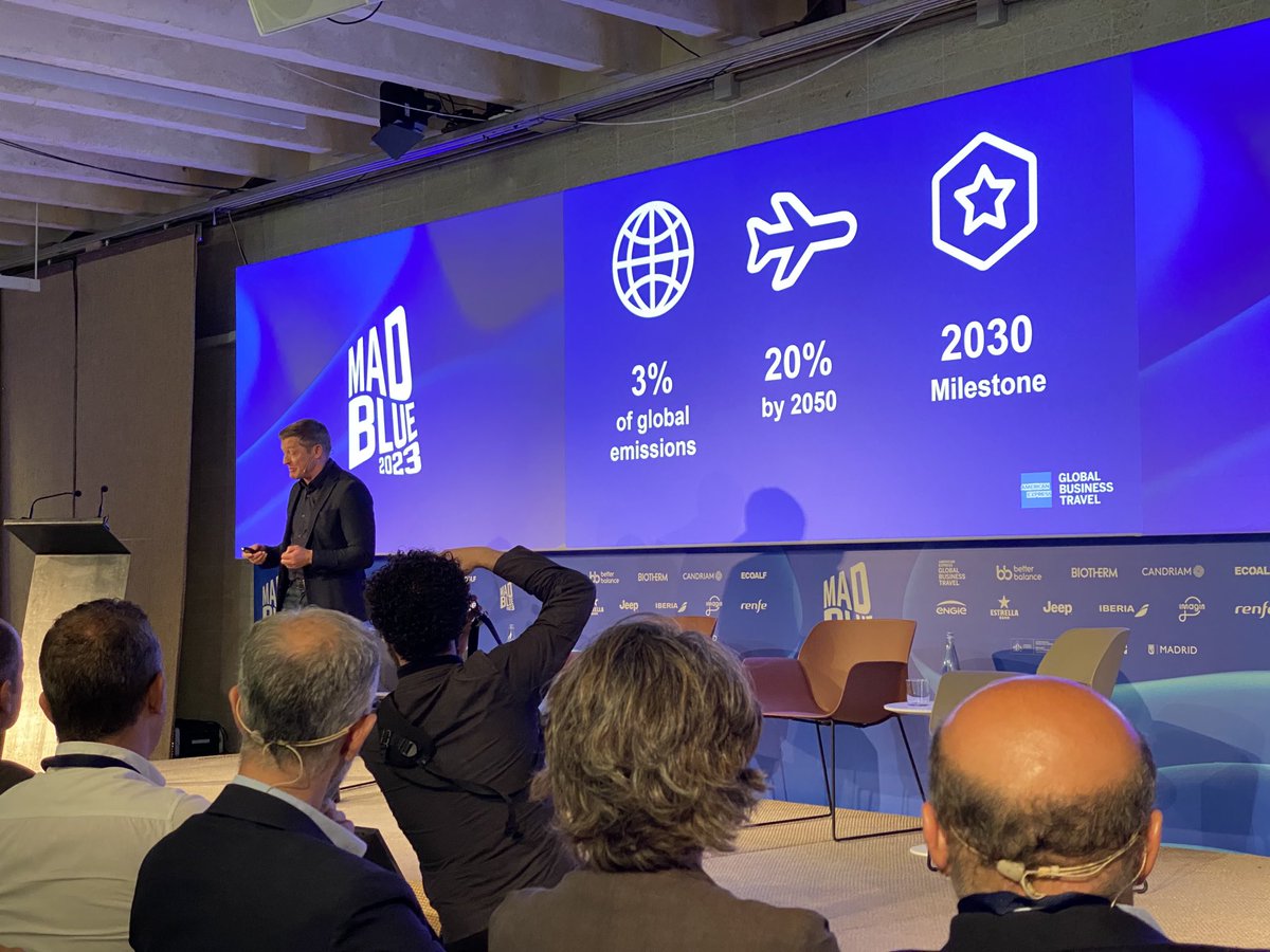 innciso_com's tweet photo. #Travel is not the problem
#Carbon is the problem
✈️🧳🚞🚢⛺️
⁦@jasongeall⁩ from #AMEXGlobalBusinessTravel at ⁦@madbluesummit⁩ https://t.co/8GAUHC8EwK
