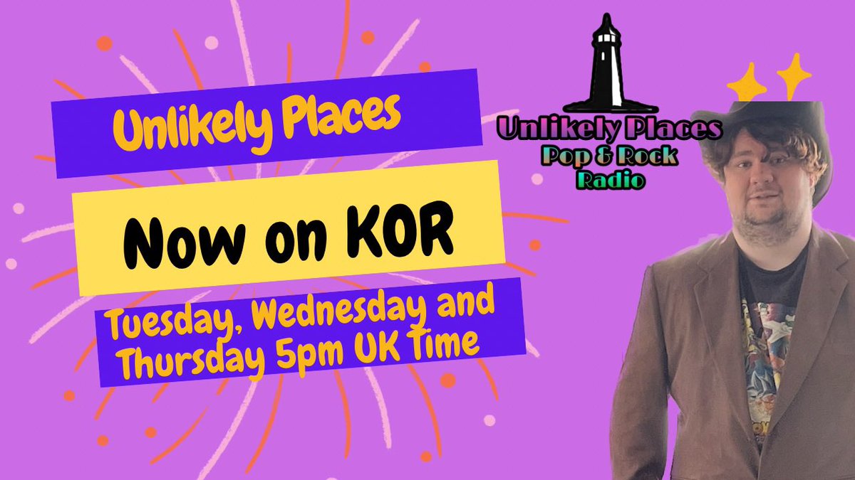 Unlikely Places Radio tweet media