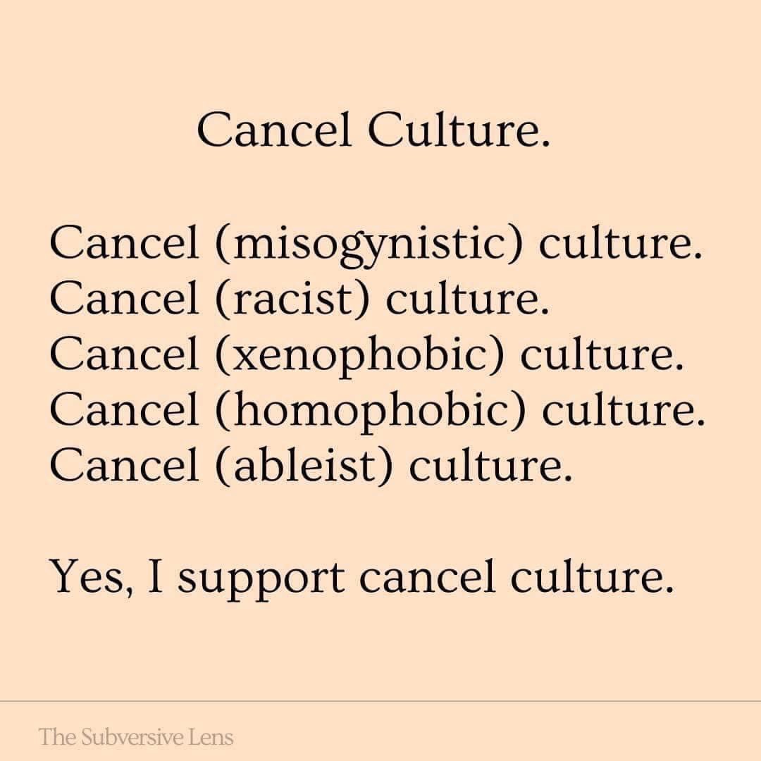 I support this cancel culture! End Misogyny, racism and ableism. 

If we want change, we must create it! 💜
Uppa Independents! 

#endmisogyny #endsectarianism #allvoicesmustbeheard #endableism #LE2023 #progressivepolitics #endhomophobia #votelouisetaylor #CookstownDEA #MidUlster