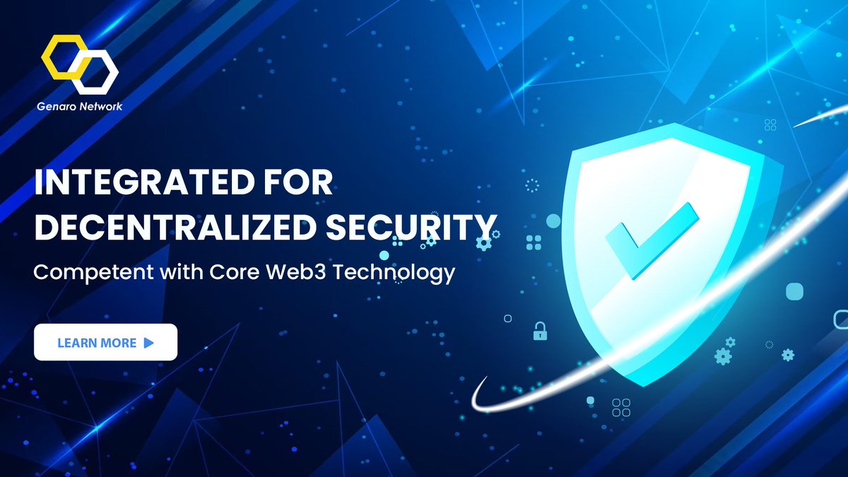 Join the Genaro Network today and experience the power of decentralized security and storage‼️

#GenaroNetwork #CrossChain #Blockchain #CloudStorage #Clouds #Storage #cloudsecurity #security #Cloudspace #space #Encrypt #Cryptos #CryptoMarket #cryptocurrency #GNX