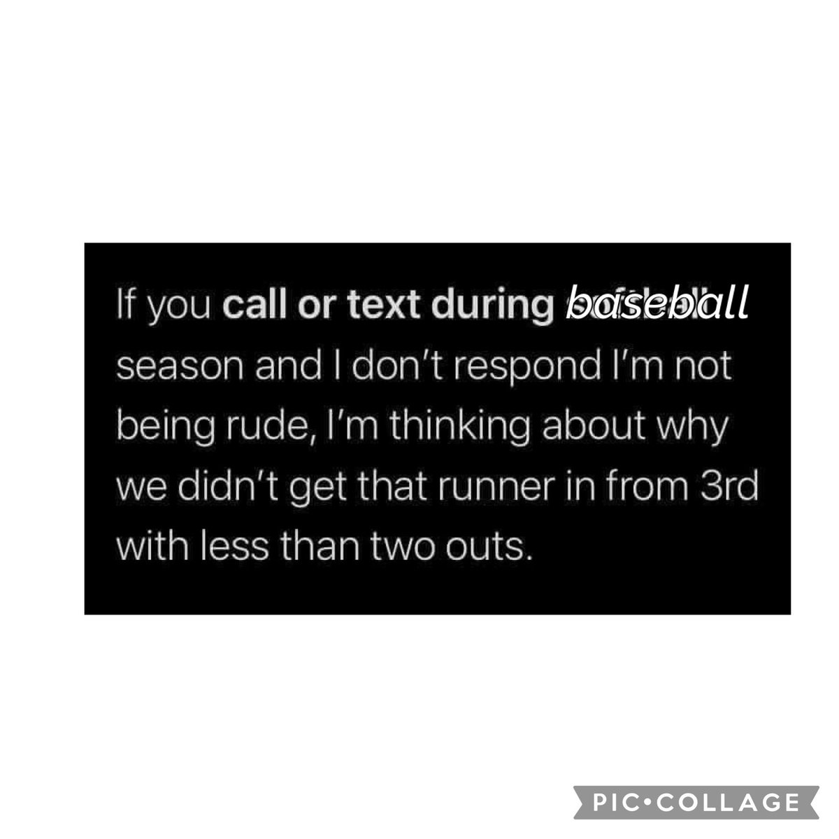 yesmyrealnamei2's tweet photo. #baseballbrain https://t.co/SXNkd81TGY