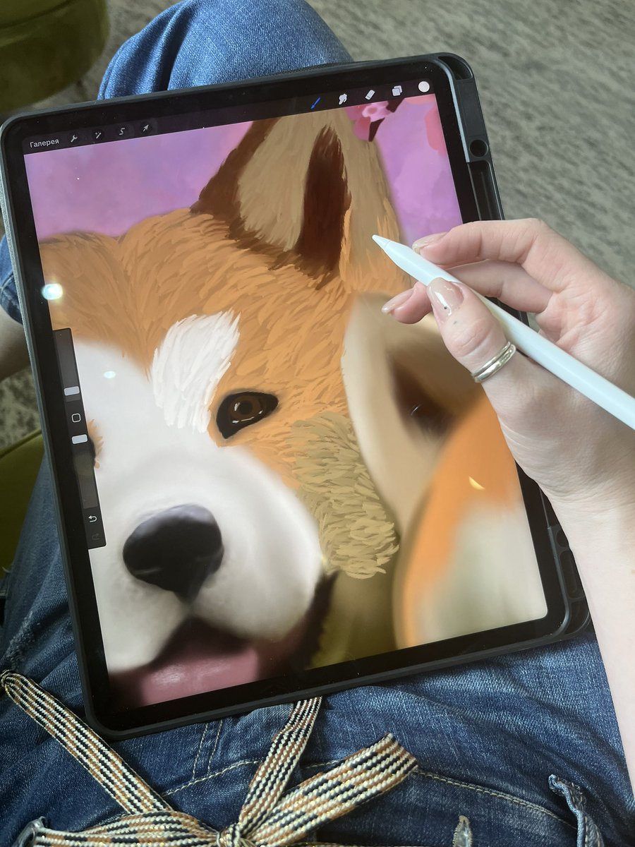 Guess which dog I'm drawing today?