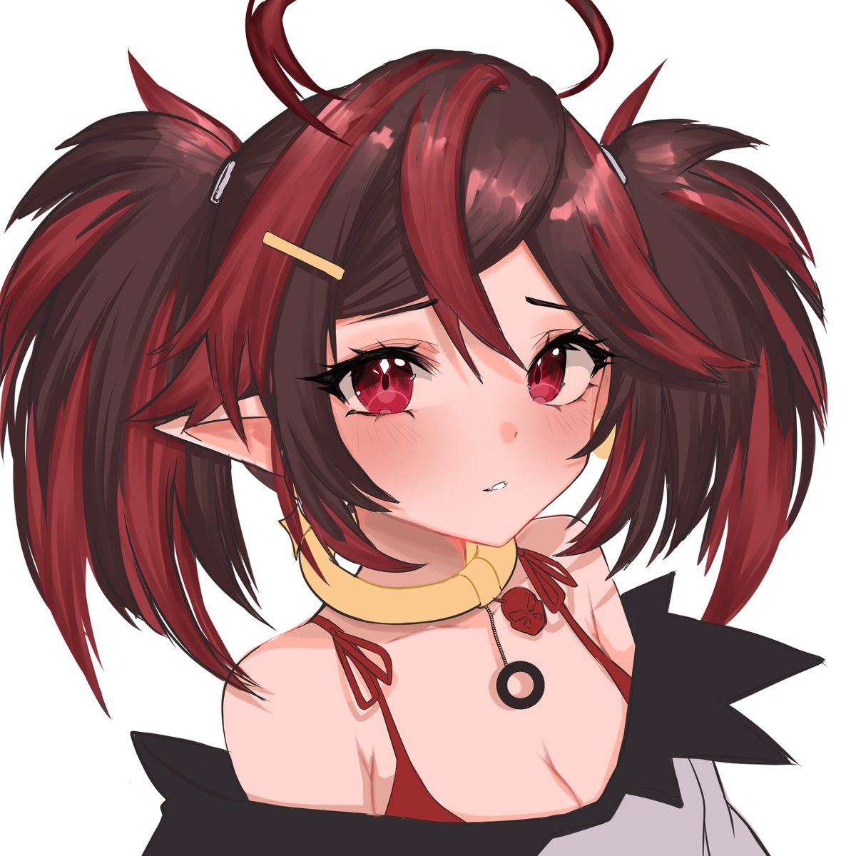 zMuninn's tweet photo. Commission in progress, this time with more defined lines 🎨 https://t.co/oCDpguGdpj