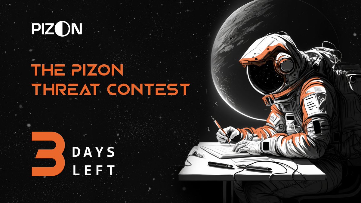 0xPizon's tweet image. Pizon Thread Contest Update: 🧵
 📌 Announcement post reaches 51.1K views
 📌 80 amazing entries submitted after 24 hours
 📌 70 hours left to join our contest
Don’t miss out on this opportunity! Join our discord now: discord.gg/QQrQcp4zkq

#Pizon #ThreadContest #giveaway