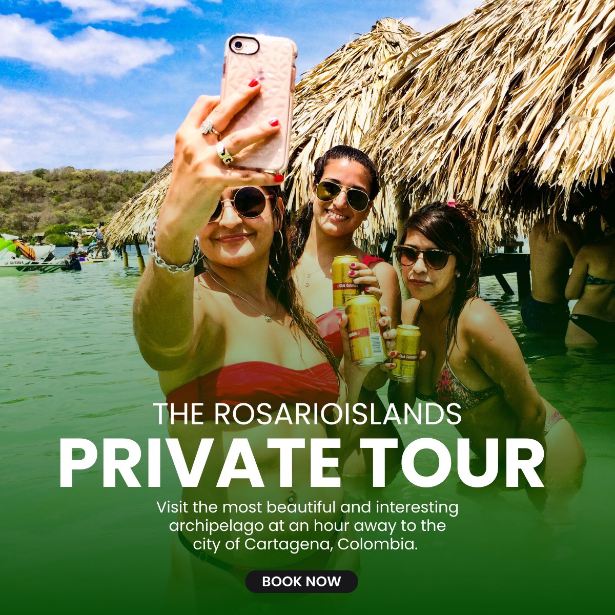 OfWalled's tweet photo. Come with us and visit the most beautiful beaches and things to do in the Rosario islands archipelago, Cartagena, Colombia. #ThingsToDo #travellife https://t.co/VtuAbybZsB