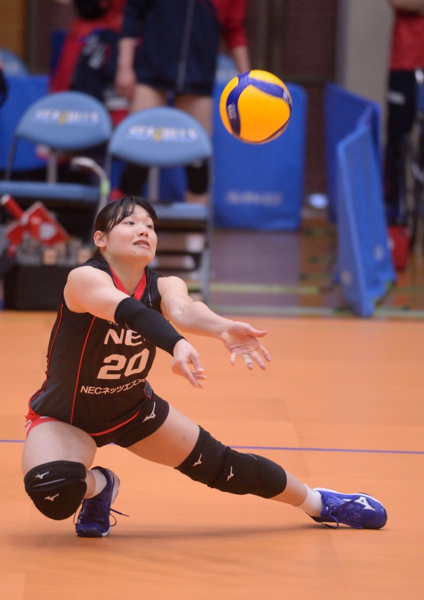井上琴絵 選手 ＃NECレッドロケッツ 2022年3月27日 山陽ふれあい公園