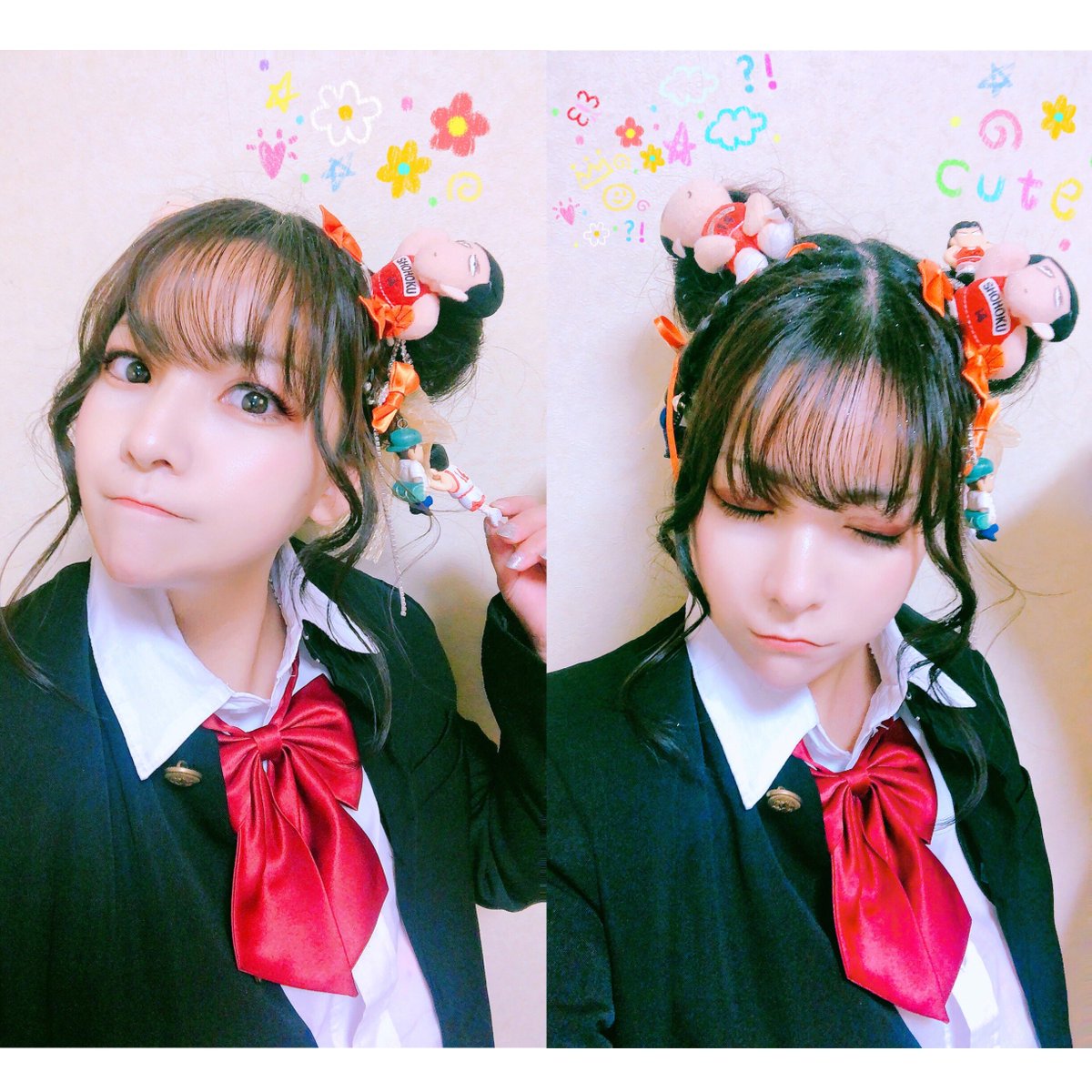 321_POCARI's tweet photo. 応援上映お疲れ様でした𐀑 ꪾ
頭に三っちゃんのせて
旗と光るうちわ持っていったよ🎀
全力応援できたの超楽しかった🧸

#321_kiroku
#SLAMDUNK
#スラムダンク
#THEFIRSTSLAMDUNK https://t.co/EdMPimjgyz