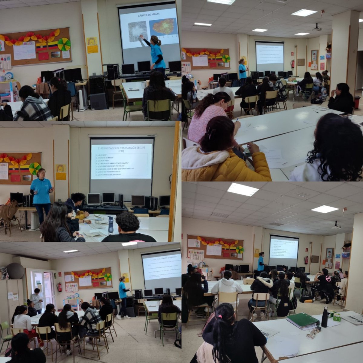 Formación sobre enfermedades de transmisión sexual y cáncer de mama con el grupo de adolescentes. Gracias a Ana y a <a href="/FundlaCaixa/">Fundación ”la Caixa”</a> y voluntarios de Caixa.
Un placer tener estás formaciones.

#formación #aprendizaje #prevención

@la_coordinadora