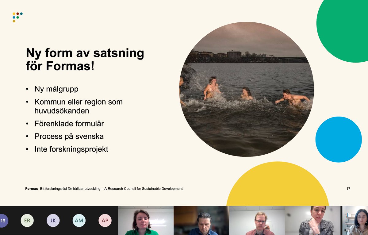 pereverza's tweet photo. Great kick-off and feedback meeting by @FormasForsk within their call "Climate-neutral and inclusive cities"! 13 projects led by municipalities but with researchers on board. Interesting discussion on how this setup influenced problem formulations.
#Skellefteå #MobilitySystem https://t.co/O2kcsKg0vJ