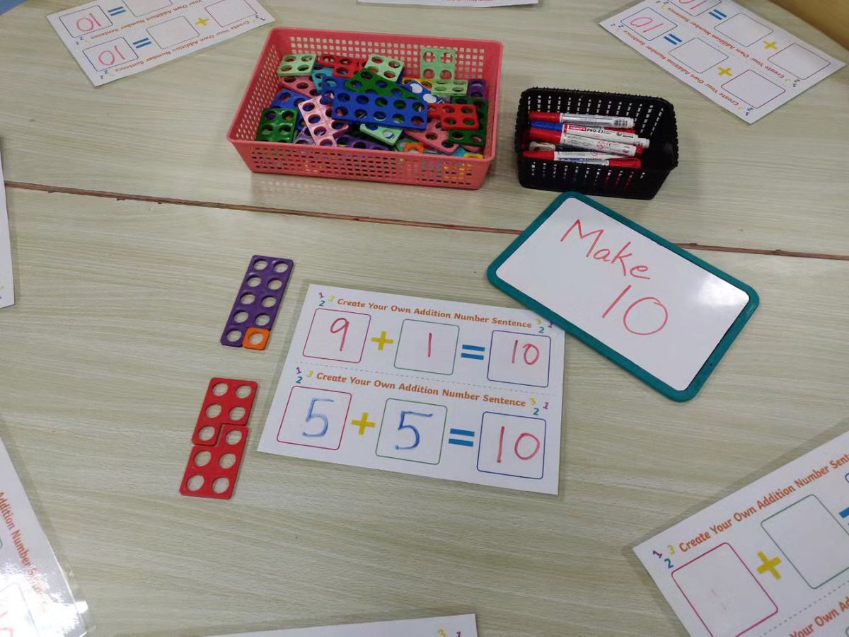 Morning Maths Challenge to consolidate the concept of composition of numbers! 

@TBS_Delhi
#eyfsideas #eyfsteacher #eyfsmaths #receptionteacher #morningchallenge