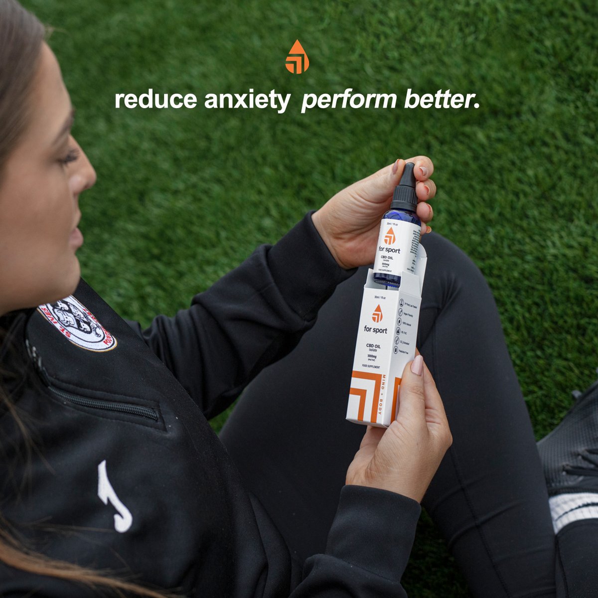 ForSportCBD's tweet photo. It's no secret that physical and mental symptoms of #anxiety can distract you from the game.
If you struggle with anxiety and stress try one of our Cannabidiol supplements and see how your performance skyrockets.🚀
👉Find out more about our #CBD products  https://t.co/XfExWiEN6t https://t.co/9gnpKGg7wg