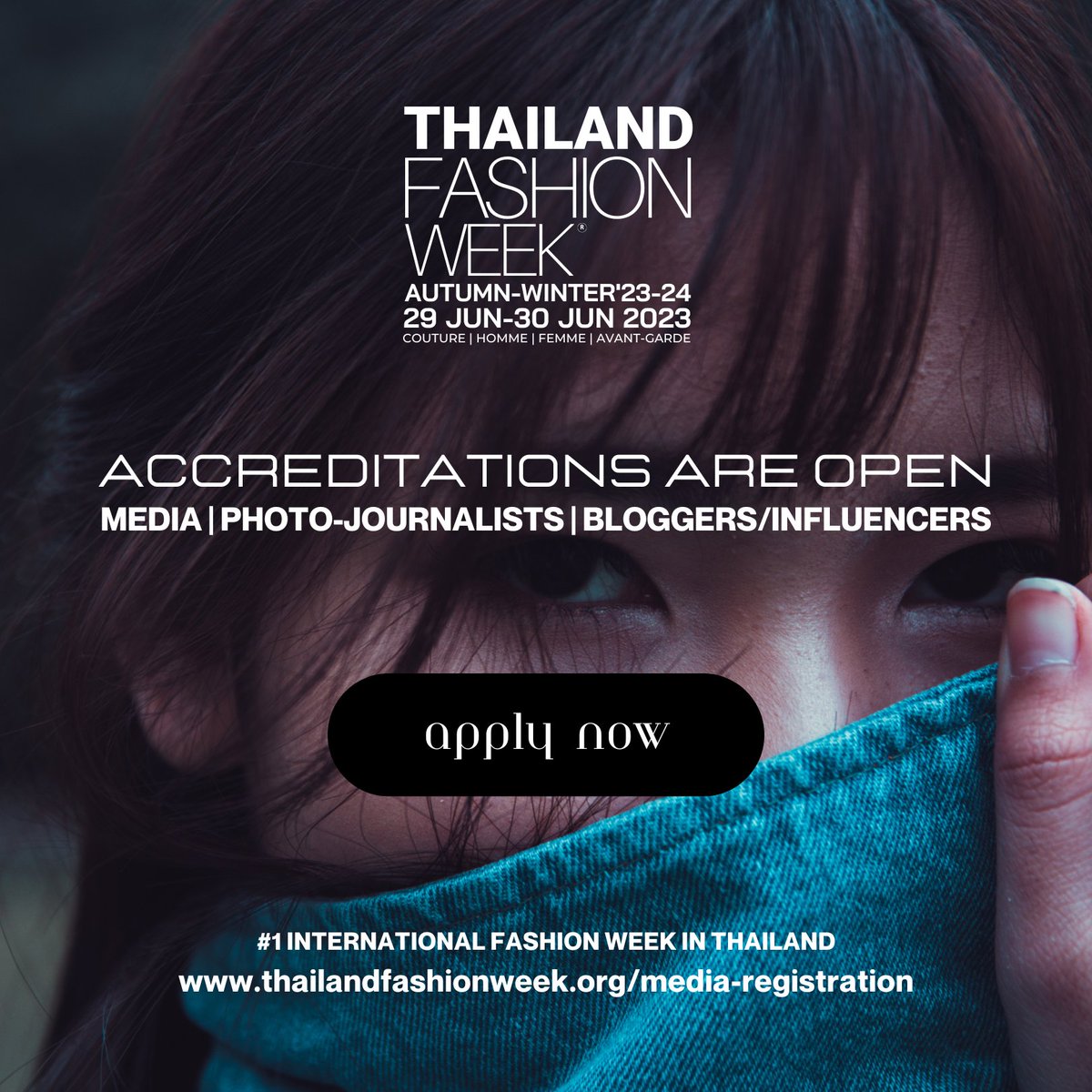 Media accreditations are open for the AW23-24 season. Apply now!! 

#thailandfashionweek #mediaaccreditation #Bangkok