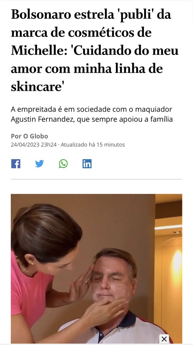 RomuloBDias's tweet photo. Projeto da mídia de humanização de Jair continua a todo vapor https://t.co/DruITsYNJW
