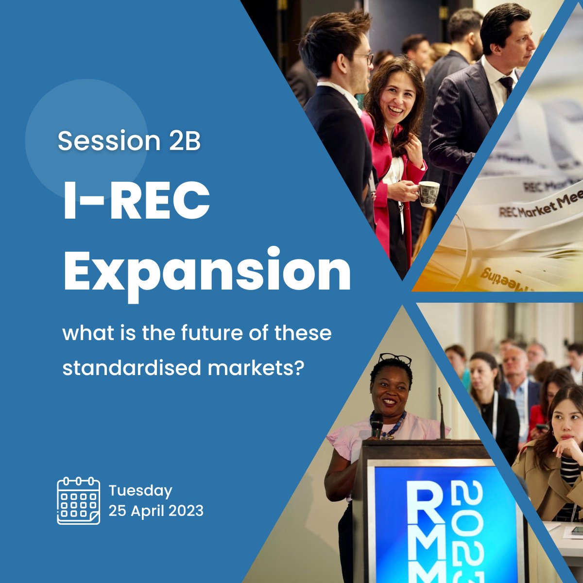 Today's schedule included session 2b: I-REC Expansion - what is the future of these standardised markets?

This session, Enam Akoetey-Eyiah of The International REC Standard Foundation (I-REC Standard Foundation), Sherwin Das of Energy Peace Partners, and Jen Wee KANG of REDEX.