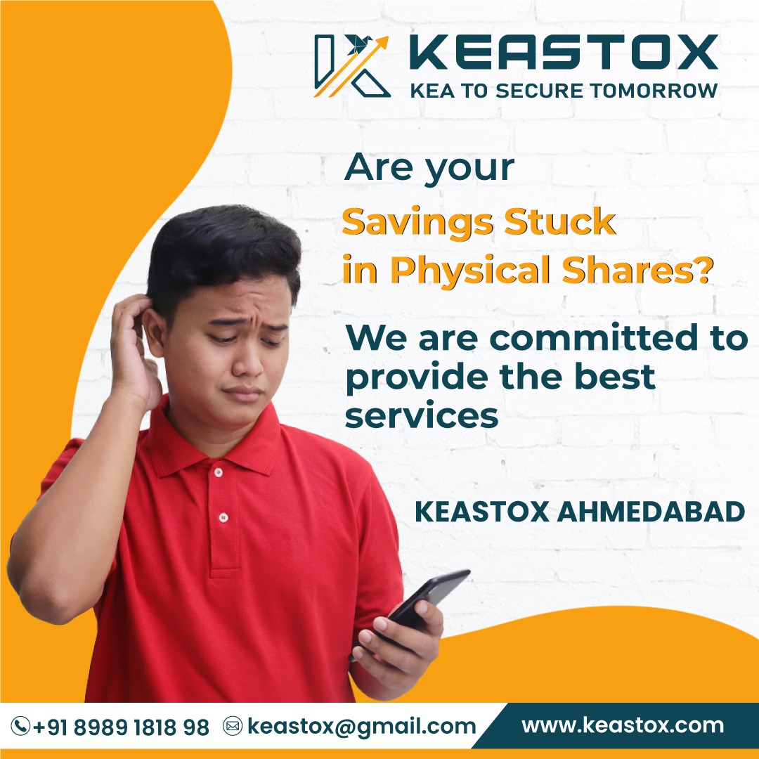 keastox's tweet photo. "Unlock your savings from the confines of physical shares with Keastox Ahmedabad! 💰🔓
#KEASTOX #bestfinancialadvisor #UnlockYourSavings #DigitalShares #KeastoxAhmedabadServices #FutureOfInvesting #SmartSavings #KeastoxAhmedabad https://t.co/gY4NMhu8VN