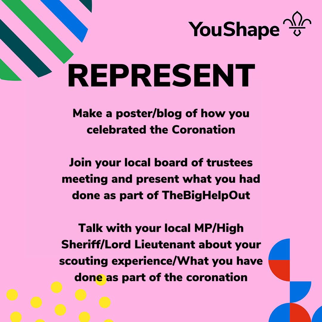 Jake Vickery (@jake_vickery10) on Twitter photo With the Coronation and the Big Help Out just over a week away here are a few pointers for activities you can do to earn the YouShape award in line with the celebration! #youshape #Coronation <a href="/scouts/">Scouts</a> <a href="/AyeshaKarimUKYC/">Ayesha Karim</a> <a href="/OllieFaragher/">Ollie Faragher</a> <a href="/Robert_Scouts/">Robert Mason - Scouts</a> <a href="/isabellainga/">Izzie Inga</a> <a href="/matthyde/">Matt Hyde</a> With the Coronation and the Big Help Out just over a week away here are a few pointers for activities you can do to earn the YouShape award in line with the celebration! #youshape #Coronation <a href="/scouts/">Scouts</a> <a href="/AyeshaKarimUKYC/">Ayesha Karim</a> <a href="/OllieFaragher/">Ollie Faragher</a> <a href="/Robert_Scouts/">Robert Mason - Scouts</a> <a href="/isabellainga/">Izzie Inga</a> <a href="/matthyde/">Matt Hyde</a>