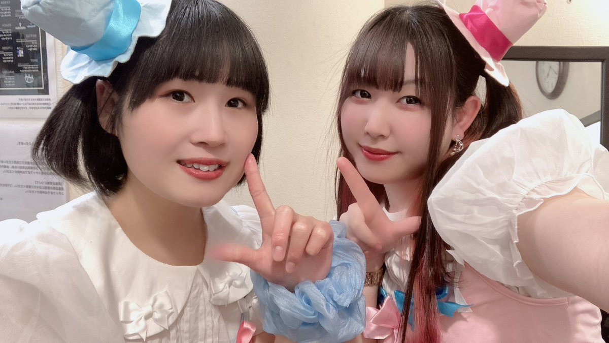 lupinus_idol's tweet photo. 改めまして！
Lupinus☆ラストライブありがとうございました💙💗

🍀セットリスト🍀︎
有頂天LOVE(スマイレージ)
今すぐ飛び込む勇気(モーニング娘。’15)
Twinkle Prayer(Lupinus☆)
友(モーニング娘。)

ダイジェストの続きは下のツイートから！ https://t.co/UxzzNNp3B6