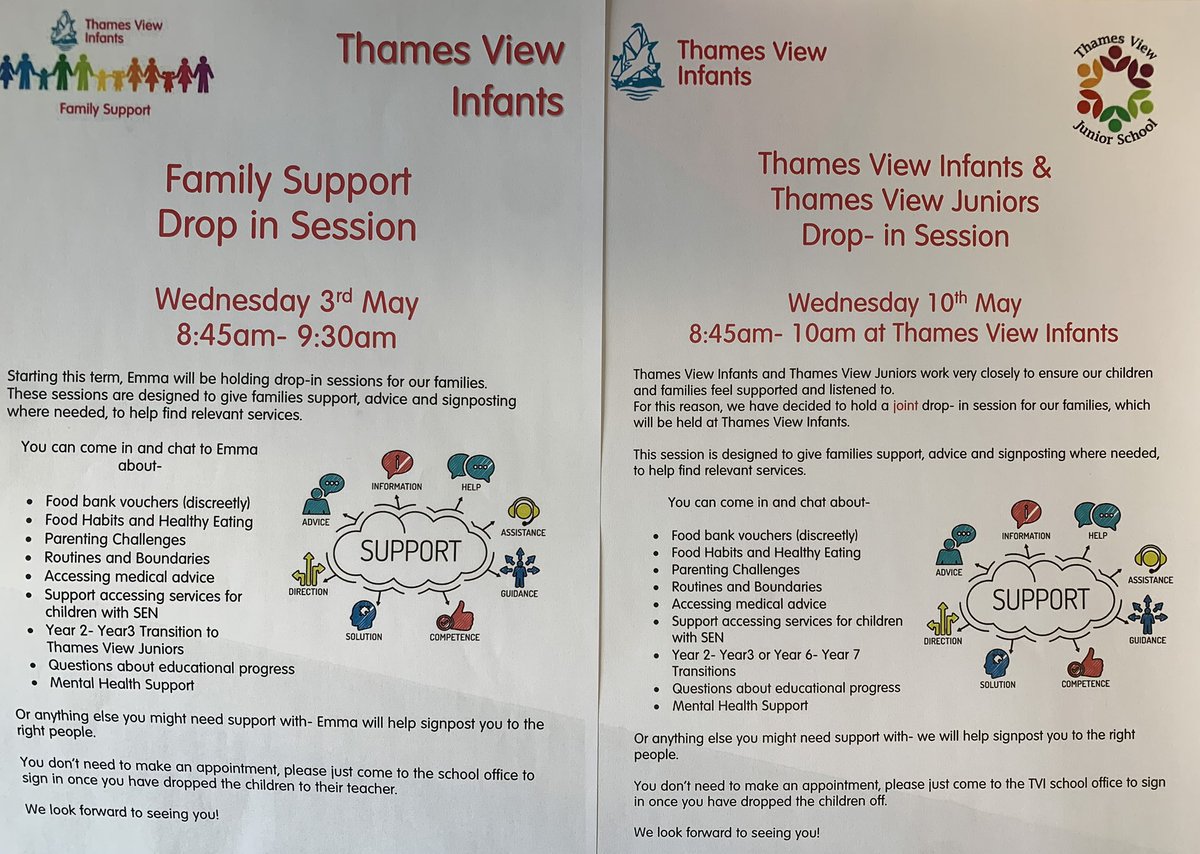Thames View Infants (@tvinfants) on Twitter photo Here are details of family support events that we are running in association with our friends at the Junior School. <a href="/Families_TVI/">Tracey Sutton</a> <a href="/TVIOffice/">TVI Office</a> Here are details of family support events that we are running in association with our friends at the Junior School. <a href="/Families_TVI/">Tracey Sutton</a> <a href="/TVIOffice/">TVI Office</a>
