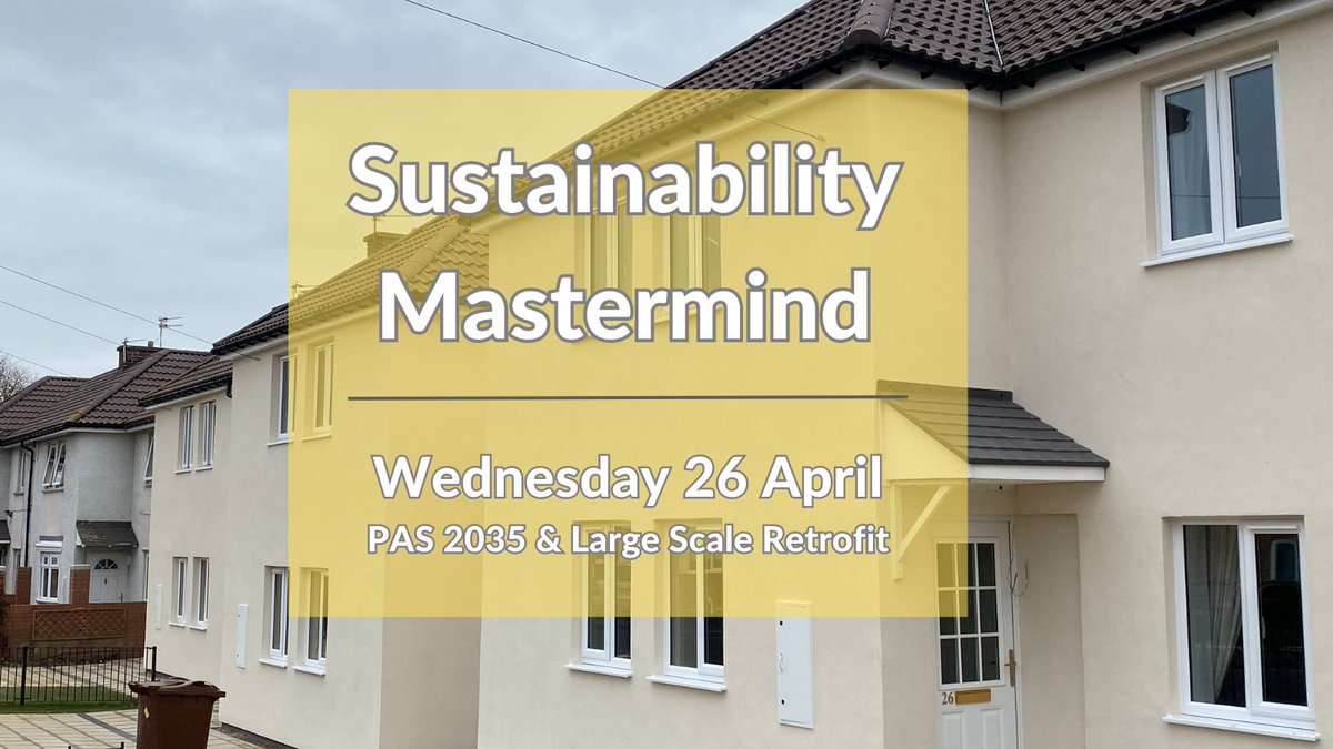 RIBA North East (@ribanortheast) on Twitter photo There are still tickets left for tomorrow's Sustainability Mastermind. Adam Vaughan <a href="/JDDKarchitects/">JDDK Architects</a> will be giving us an introduction to PAS 2035.
bit.ly/3GUBXxU There are still tickets left for tomorrow's Sustainability Mastermind. Adam Vaughan <a href="/JDDKarchitects/">JDDK Architects</a> will be giving us an introduction to PAS 2035.
bit.ly/3GUBXxU