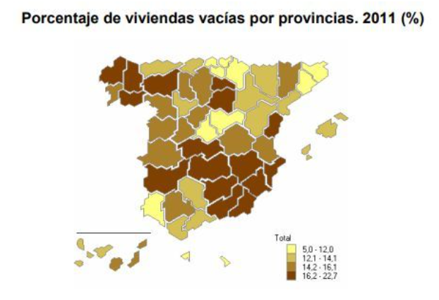 Es frecuente oír que en España hay 3,4 millones de viviendas vacías, pero es un dato de hace 12 años. Quizás tampoco importe mucho para el debate del problema del alquiler: la mayor parte están en la España Vaciada. 🔑Para socios de infoLibre infolibre.es/economia/nadie…