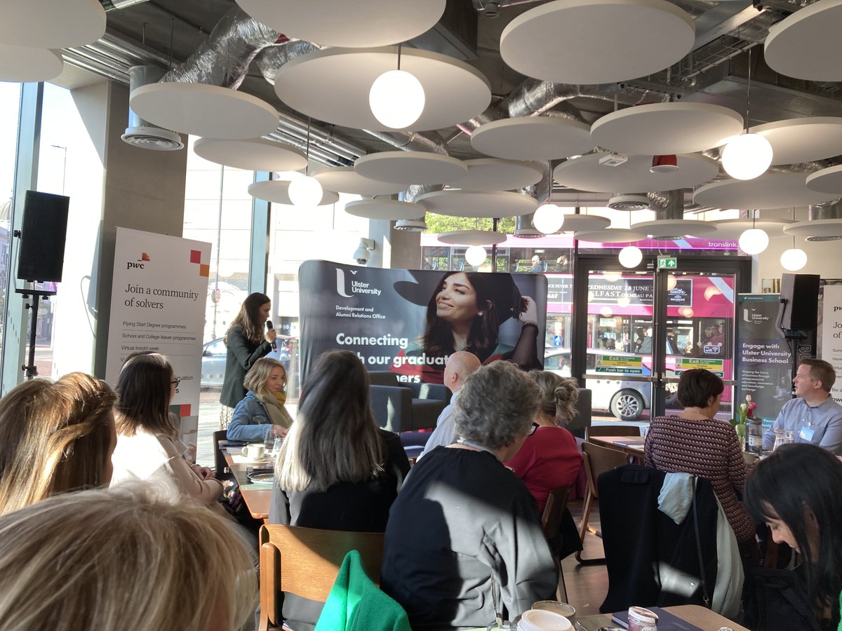 nickjread's tweet photo. Insightful event this morning with @CatMcusker in the @academybelfast thanks to @Ulster_Alumni @UlsterBizSchool https://t.co/7zGu5sYyuX