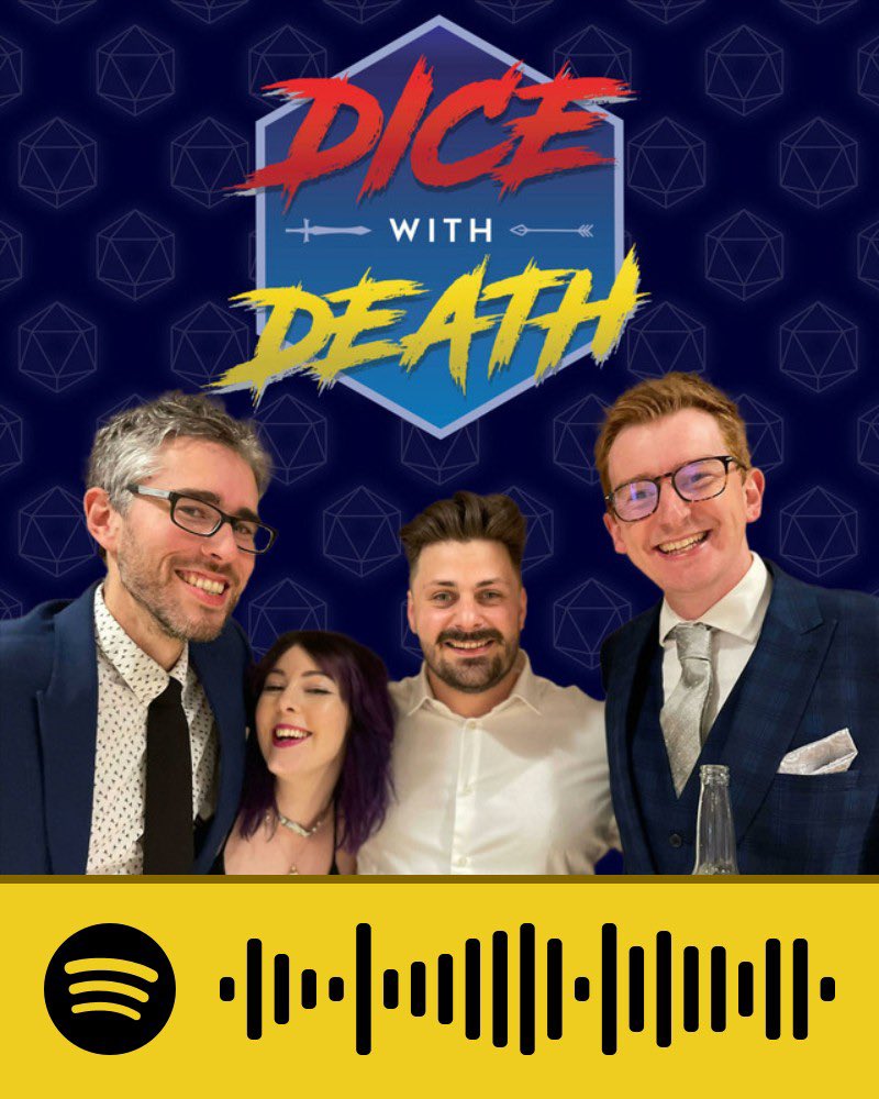 dicedeathpod's tweet image. Ep 42 is out right now! Will Aark, Titus &amp;amp; Vixen triumph in their scuffle at the Sky Tower? Listen here: podfollow.com/dicewithdeath