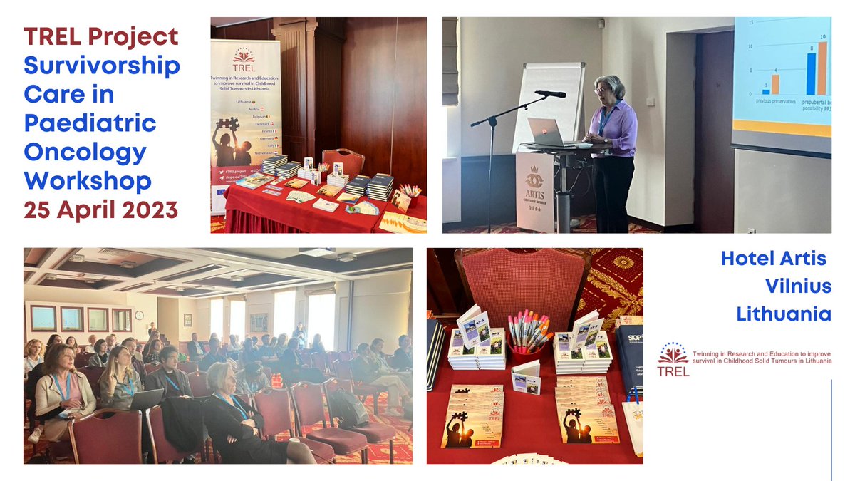 SIOPEurope's tweet photo. ๐ด Live from the #TRELProject workshop: audience carefully listening to the presentation of Madeleine van den Perk from @prinsesmaximac about #oncofertility care for #Childhoodcancer #survivors ๐๏ธ https://t.co/whGgJ6nTzk