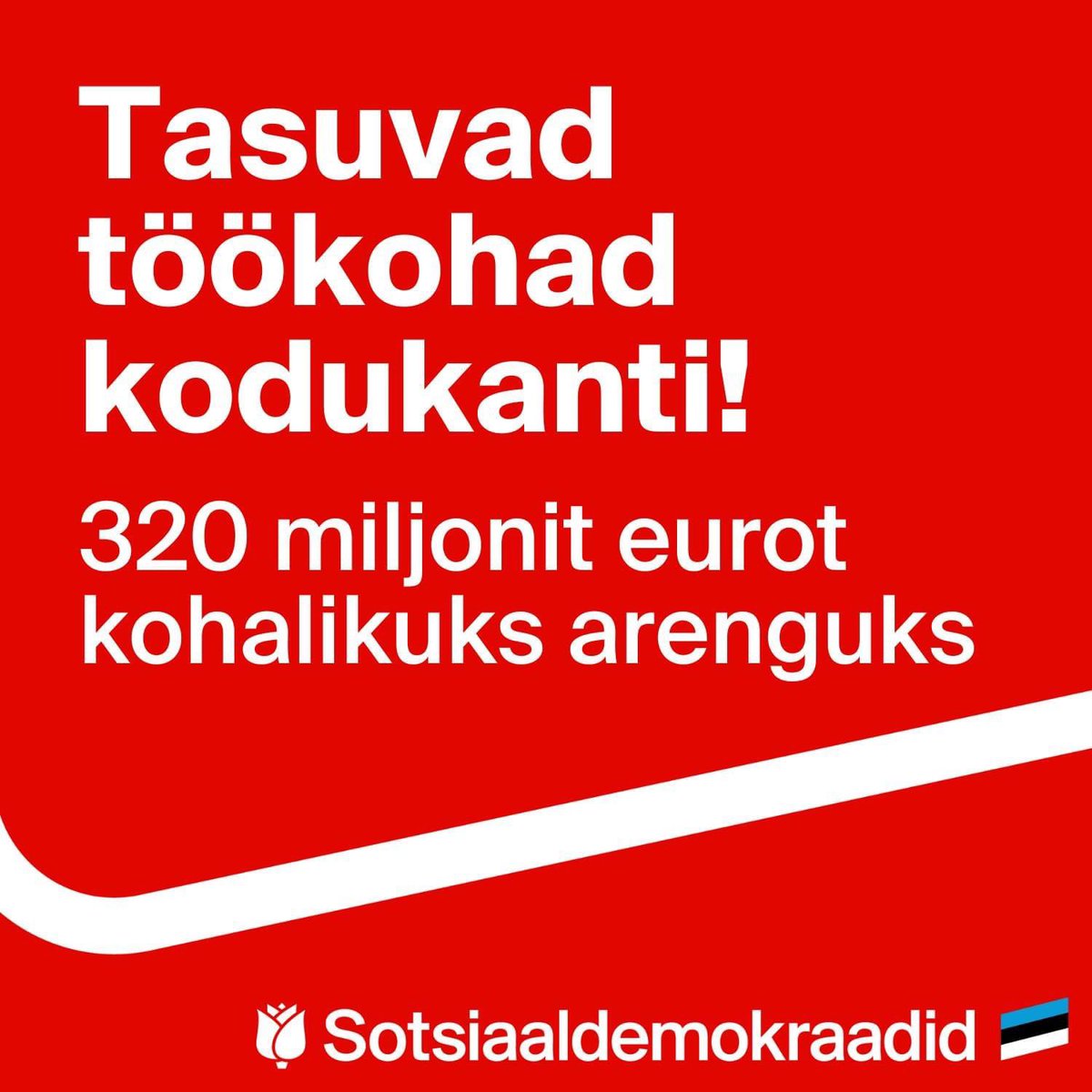 sotsdem's tweet photo. Sotsiaaldemokraatide eestvedamisel lepiti uues valitsuses kokku, et Euroopa ettevõtlustoetuste ja roheleppe rahastuse põhimõtteid muudetakse – suuname kokku maapiirkondadesse 320 miljonit eurot. #maapiirkonnad #elumaal #kohalikareng #areng https://t.co/EY2HFHfgAe