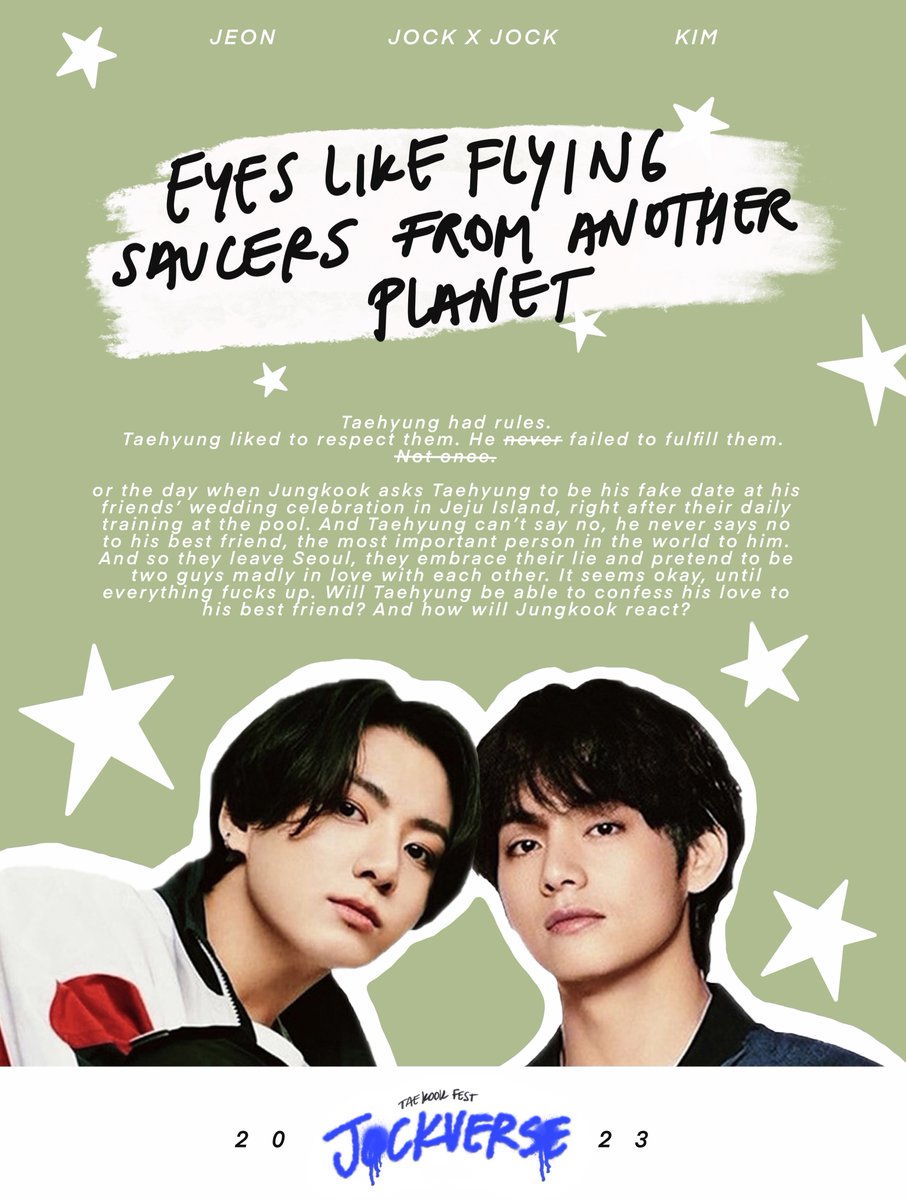 tk jockverse 📣 FIC REVEALS on Twitter "★ eyes like flying saucers from