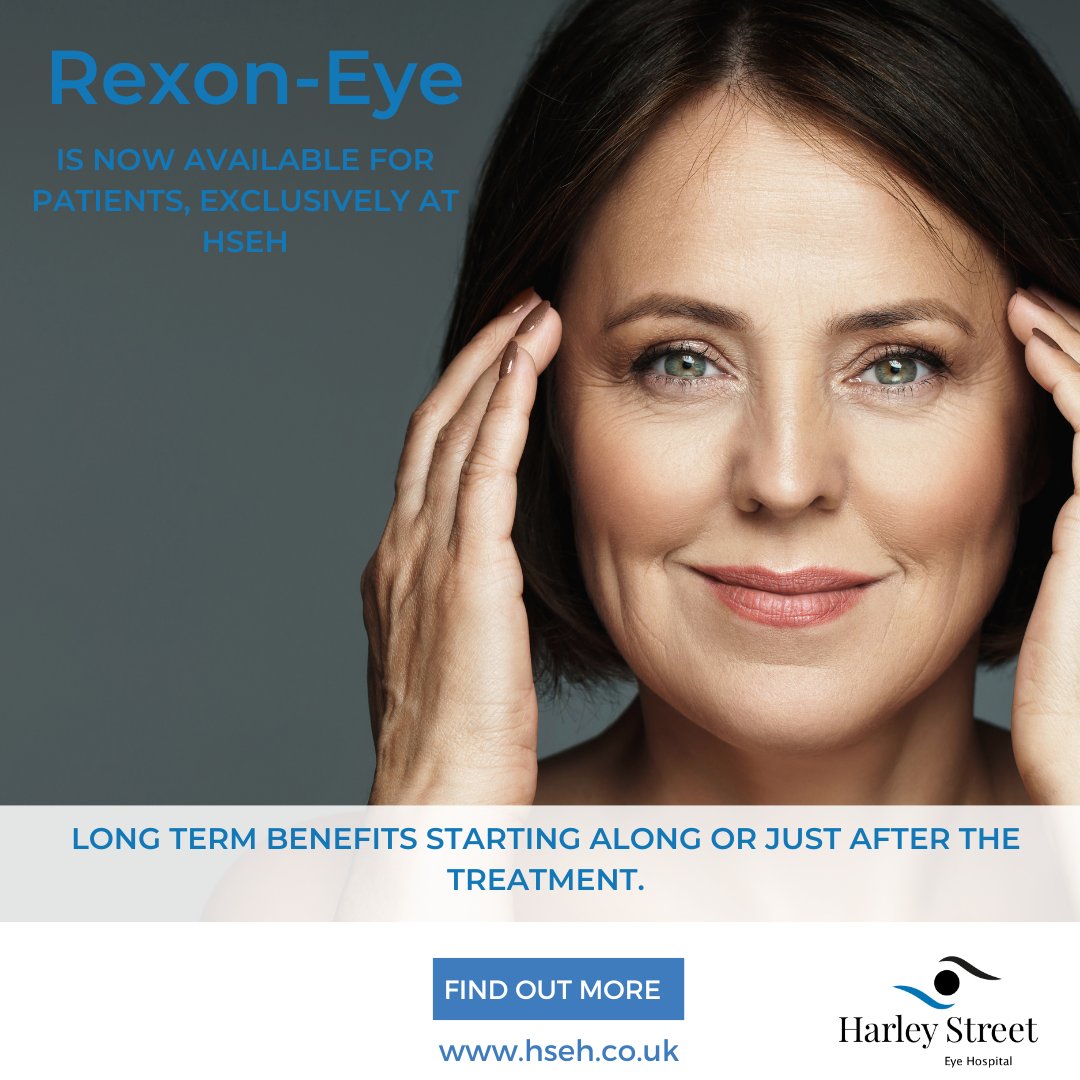 After your first treatment of Rexon-Eye treatment, you can expect immediate relief. Your eyes will be naturally moisturised, and that goes for anyone suffering any type of dry eye problem.

hseh.co.uk/rexon-eye-trea…

#rexoneye #feelthedifference #happyeyes #vision #eyes