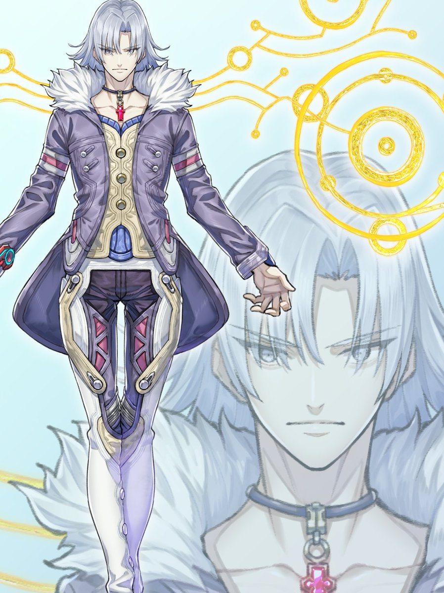This mysterious person appeared before Shulk and Rex. Shulk seemed to find something familiar about them… #XenobladeChronicles3