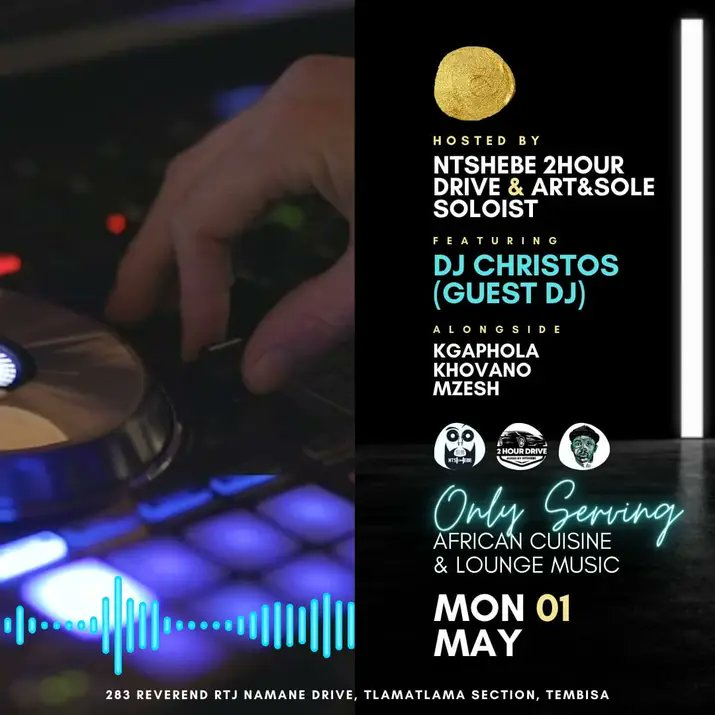 ItsMartinSA's tweet photo. Esay Mondays
At #HeadquartersLounge
(Tembisa Tlama Tlama)
1st Of May 2023
Hosted by
@DJNtshebe #2hourDrive & @sole_willy
(Guest DJ)
@DJChristosSA
Featuring
Khovano
@Kay_motso91
Mzesh
Food ๐ฅ๐ฏ๐๐ฒ๐ฃ๐ฑ๐ฎ and Drinks ๐บ๐ฅ๐ท๐ฅ๐ธ๐นwill sold at the venue https://t.co/pp7cdRWmdb