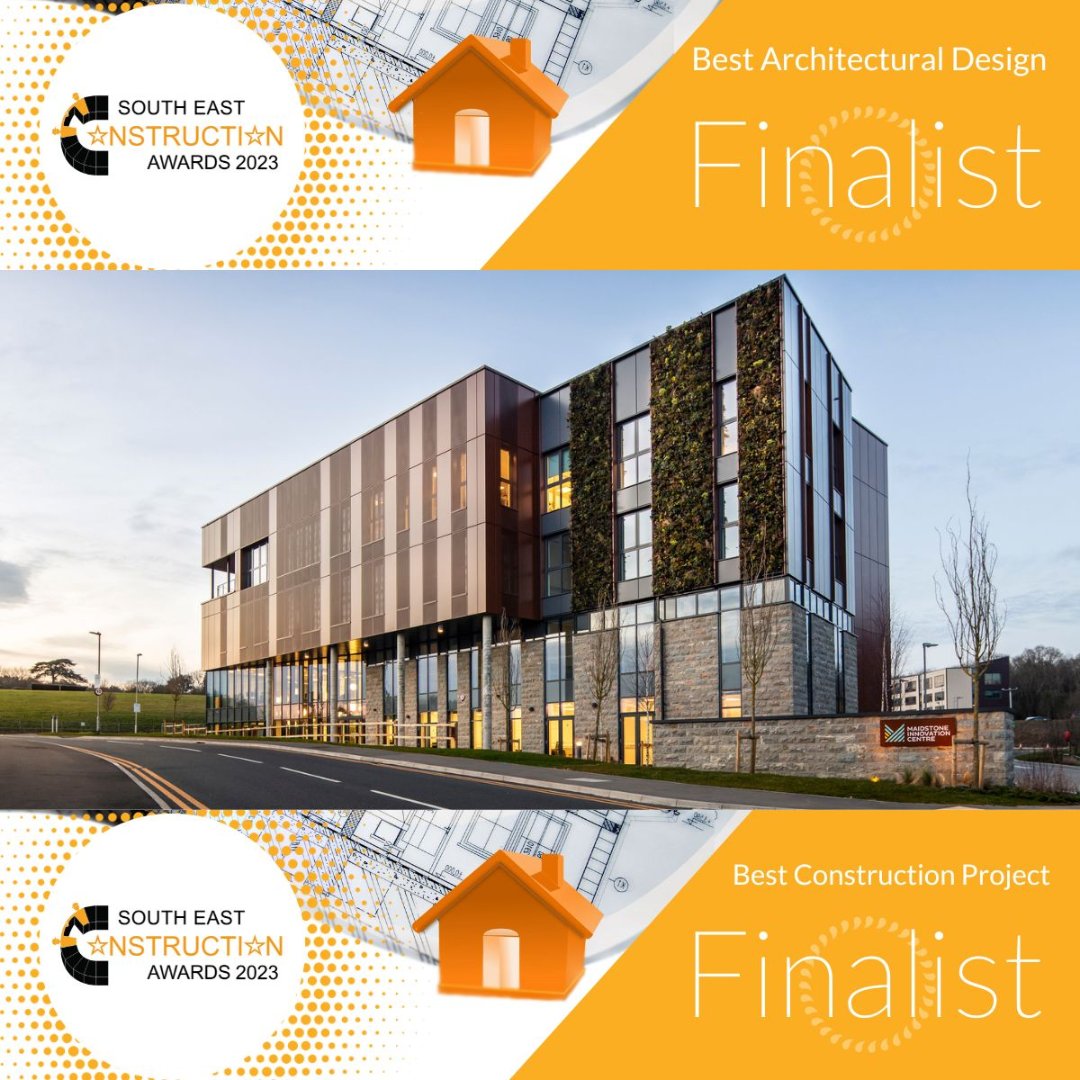 We're excited for the South East Construction awards this evening!

Bond Bryan, architects of Maidstone Innovation Centre are finalists in two categories! 

#innovation #constructionawards #architecturaldesign #SECAwards