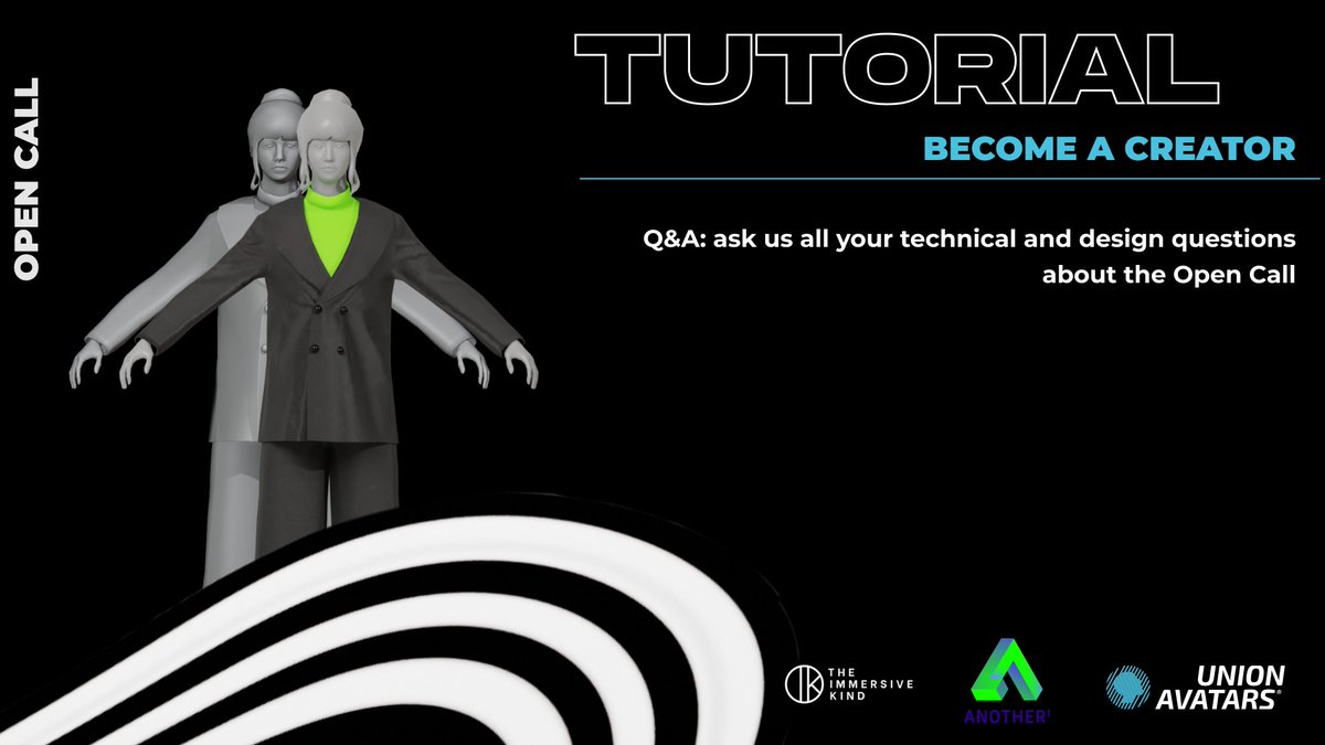 UnionAvatars's tweet image. 🔊#Designers! Any trouble creating your clothes for the #OpenCall "Become a Creator"?

👉 Ask us anything you want to know about #retopology, #texturing, design, or #rendering between today and this Thursday. 

We'll publish a comprehensive video that answers every question!🚀