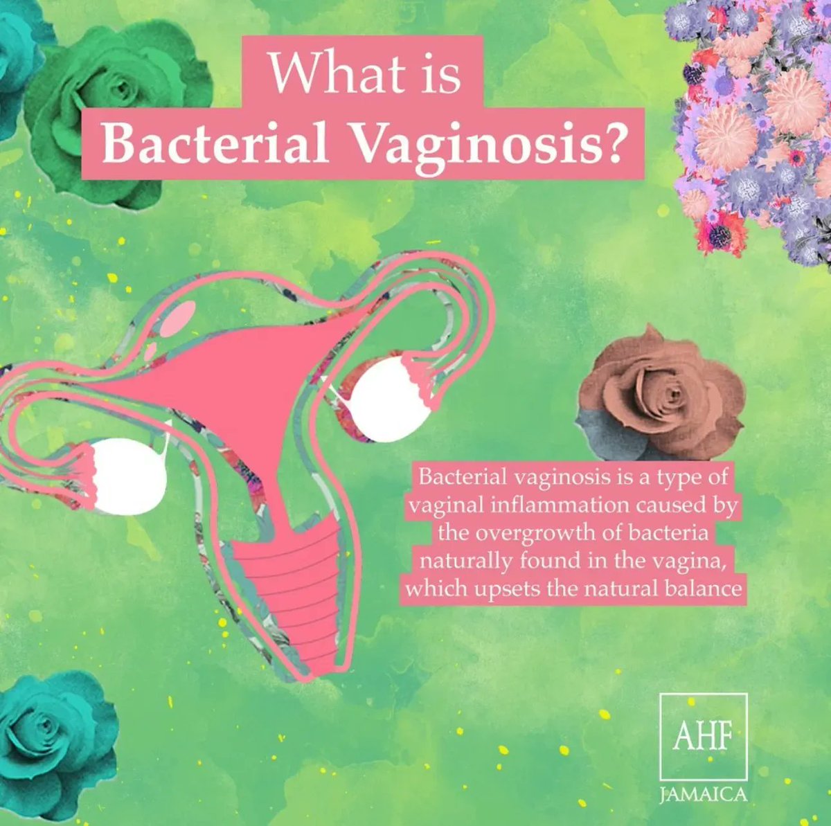 AhfSouth's tweet image. This month we will talk about Bacterial Vaginosis, what is it, and should you be worried about it? 

#AHFjamaica #FreeSTITest #AHF #Jamaica