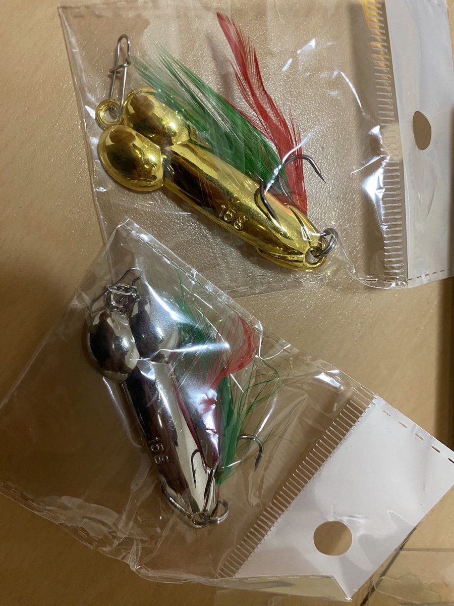 DayoNaoking's tweet photo. 金のちんこと　銀のちんこ買った。 https://t.co/OEsaOQV2Pv