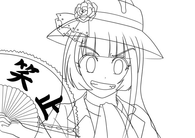 #ウマ娘 漫画進捗。トレセン学園の理事長・秋川やよいが妙に大人っぽくなってしまったので描き直し。 