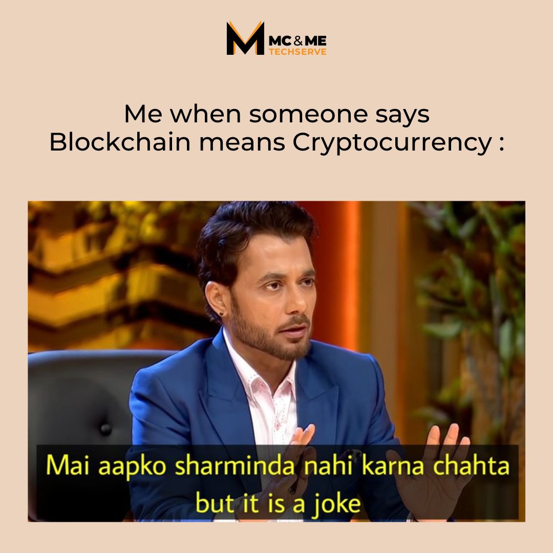 mcme_techserve's tweet image. #AryanKhan
&quot;Have you also come accross this misconception?  Comment Below.  If you are a Blockchain enthusiast, Join our Blockchain Kickstarter Workshop on 7th April 11 AM. Registration Link Below &quot; blockchain.mcme.in  #blockchain #mcmefuturetech #cryptocurrency #workshop