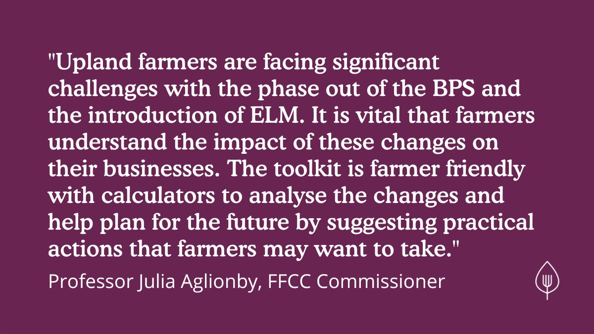 This week, a new Upland Farmer Toolkit has been launched to support DEFRA roll out of payment scheme changes in England.

It provides support for upland farmers in understanding the implications of these changes for their businesses.

Find out more 👇
ffcc.co.uk/news-and-press…