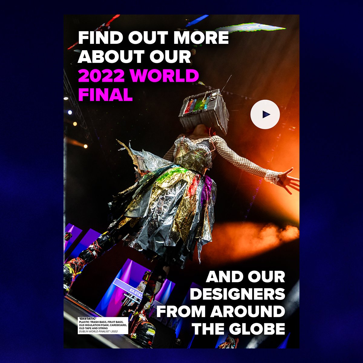 Follow along with Junk Kouture at the World Retail Congress as the world's youth join the discussion around the future of sustainable fashion 👏 Take a look at our WRC Design Showcase Programme here 🤩 junkkouture.com/wrc-programme/ In collboration with @Deloitte