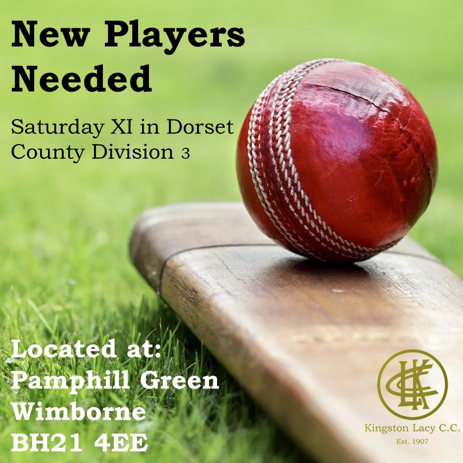 KingstonLacyCC's tweet photo. Join us for the upcoming 2023 season! 

Message for more details 

#UpDaLacy https://t.co/KXlNIyVGsw