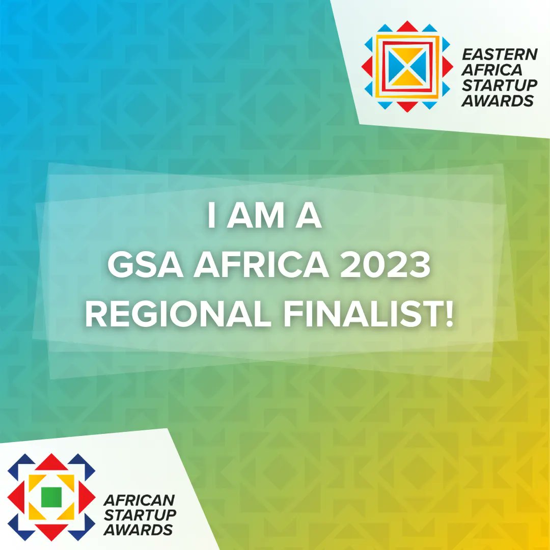 We've got this!!
We are proud to announce that our #startup has been selected to represent our country in the Global Startup Awards Africa 2023 competition.

Help us advance to the next round, vote for us at 👉👉buff.ly/3GBrW8G
#GSAwards #GSAfrica #RegionalFinalist