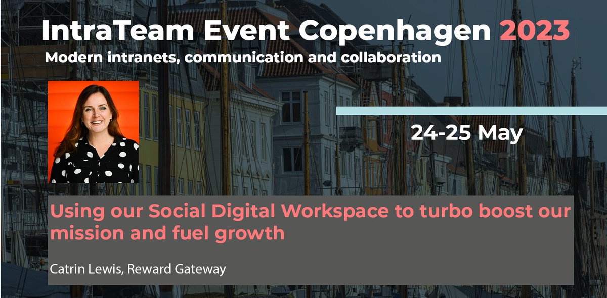 Join this session at IntraTeam Event and learn how you can embrace technology to amplify your employee value proposition and create a seamless employee experience that will help to attract, retain and motivate🙌

More about the session: event.intrateam.com/sessions/using…

#IntraTeam23