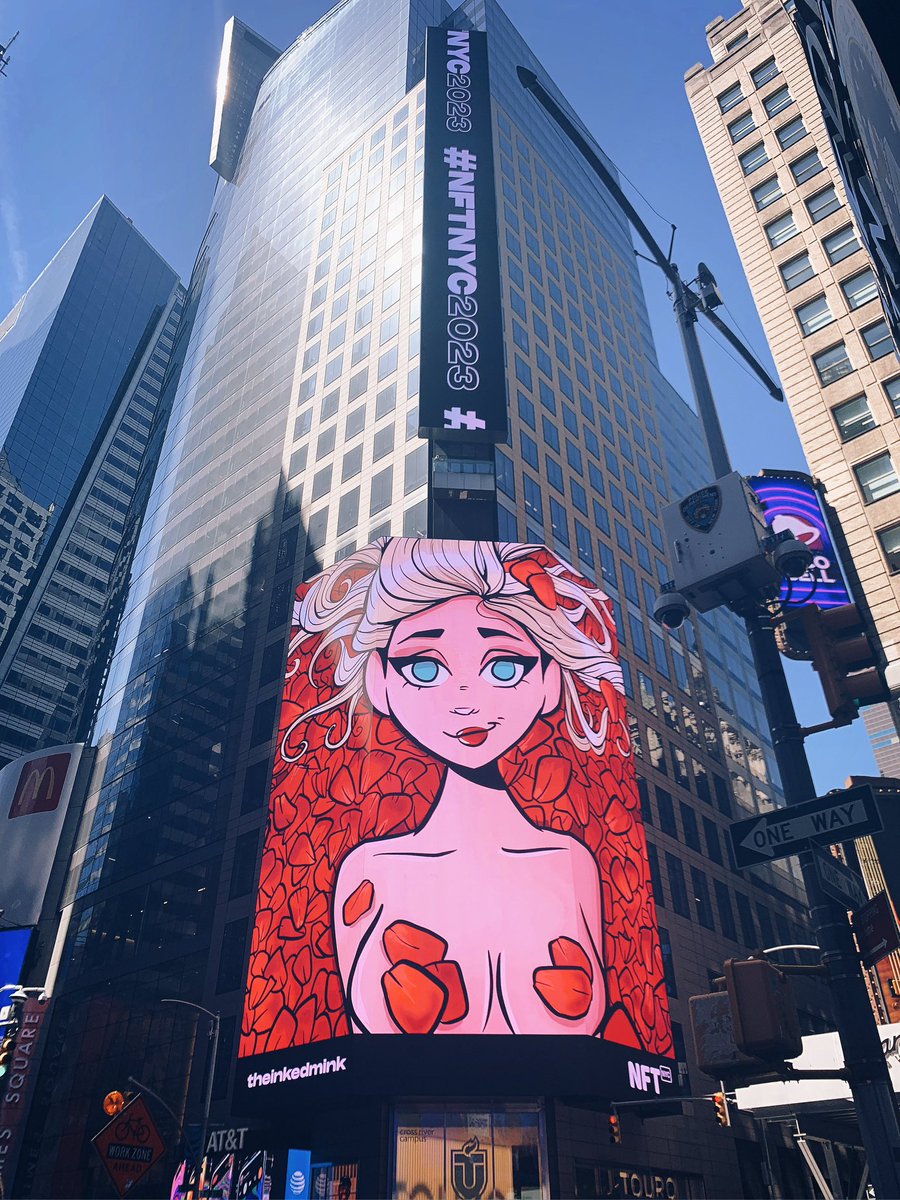 GM GM GM

Looking back at April, it’s been an incredibly strong month for the Vixens - and also memorable to say the least. Still in awe at the thought of this babe being on display in Times Square!

Lifelong dream accomplished, cheers to more to come💜

#MetaVixens #NFTCommunity